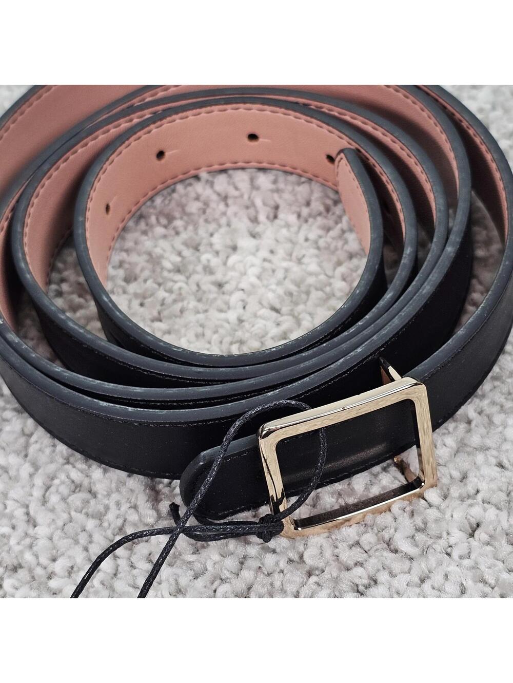 J Jason Wu Double Sided Faux Leather Belt Brown Black Size 2X 3X NWT